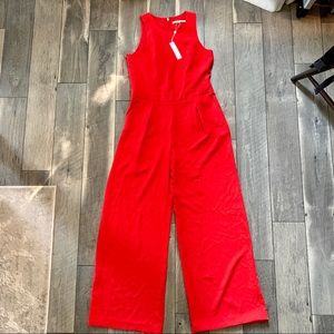 Trina TURK CORAL jumpsuit NWT SZ 12